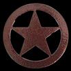 Texas star paperweight
